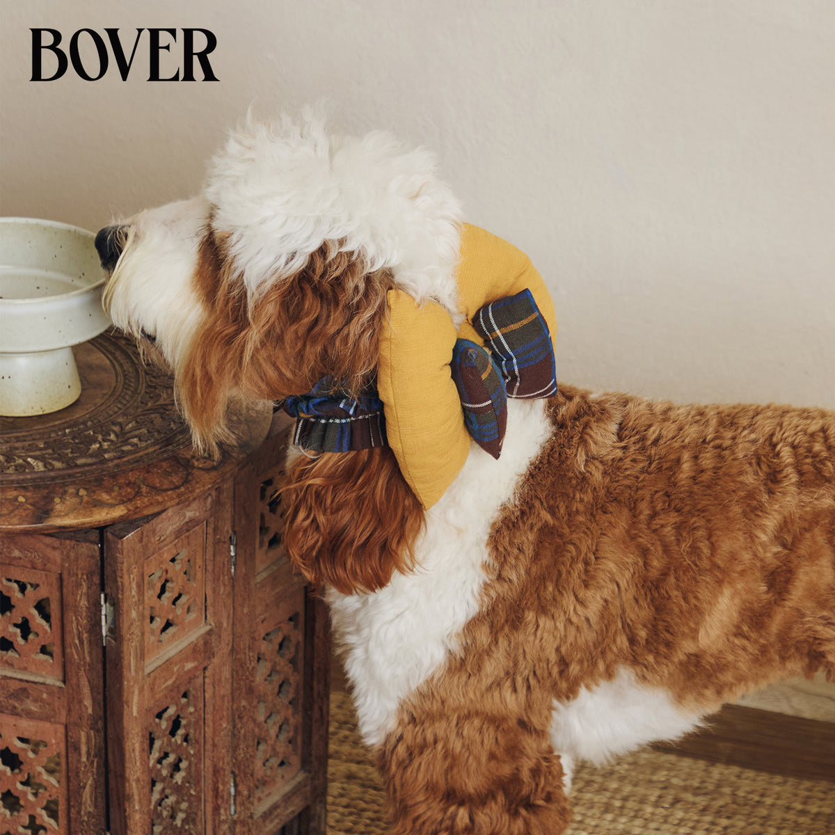 BOVER Double Bow Dog Snood