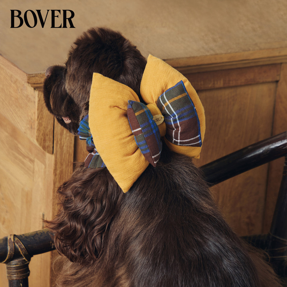 BOVER Double Bow Dog Snood