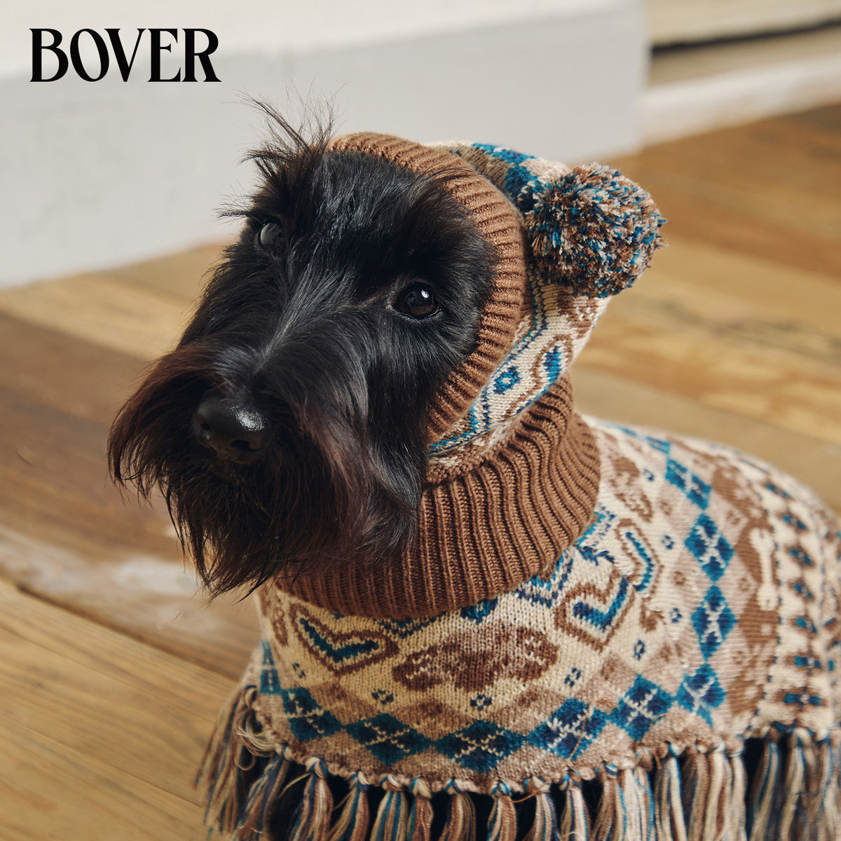 Fair Isle Pom Pom Hat